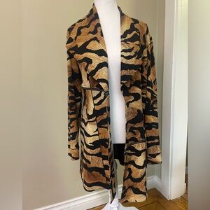 Eva Varro Tiger Print Barcelona Jacket